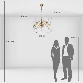 Подвесная люстра MW-Light Эллегия 8 303012505 в Верхней Пышме - verhnyaya-pyshma.mebel24.online | фото 7