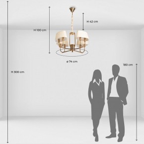 Подвесная люстра MW-Light София 10 355014608 в Верхней Пышме - verhnyaya-pyshma.mebel24.online | фото 9
