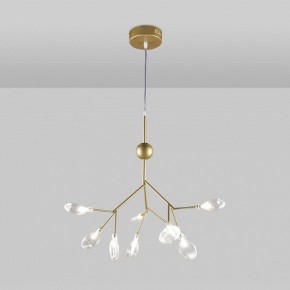 Подвесная люстра Natali Kovaltseva GRACE ll GRACE 75554/9С GOLD SATIN в Верхней Пышме - verhnyaya-pyshma.mebel24.online | фото 3