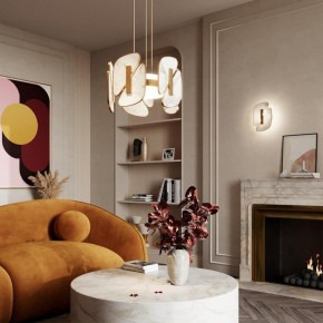 Подвесная люстра Odeon Light Chiara 6638/45L в Верхней Пышме - verhnyaya-pyshma.mebel24.online | фото 5