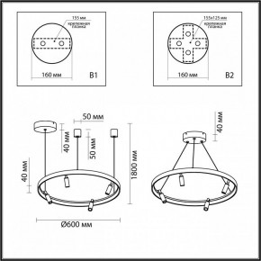 Подвесная люстра Odeon Light Fonda 4317/58L в Верхней Пышме - verhnyaya-pyshma.mebel24.online | фото 6