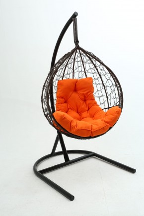Подвесное кресло Бароло (коричневый/оранжевый) в Верхней Пышме - verhnyaya-pyshma.mebel24.online | фото