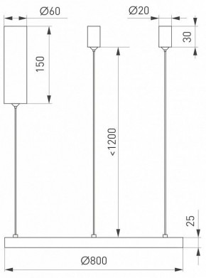 Подвесной светильник Arlight CONGO 046248 в Верхней Пышме - verhnyaya-pyshma.mebel24.online | фото 4