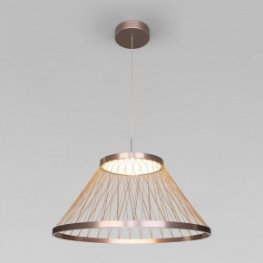 Подвесной светильник Eurosvet Cesta 40017/1 LED коричневый в Верхней Пышме - verhnyaya-pyshma.mebel24.online | фото 2
