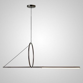 Подвесной светильник Imperiumloft Suspension Cercle Et Trait – Graphite Satine 40.1282-0 в Верхней Пышме - verhnyaya-pyshma.mebel24.online | фото 2