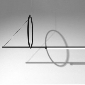 Подвесной светильник Imperiumloft Suspension Cercle Et Trait – Graphite Satine 40.1282-0 в Верхней Пышме - verhnyaya-pyshma.mebel24.online | фото 3