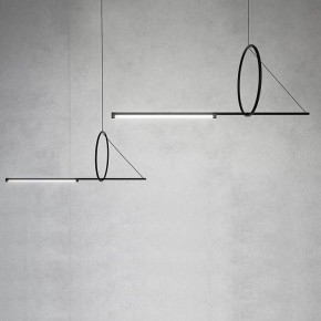 Подвесной светильник Imperiumloft Suspension Cercle Et Trait – Graphite Satine 40.1282-0 в Верхней Пышме - verhnyaya-pyshma.mebel24.online | фото 4