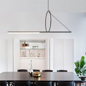 Подвесной светильник Imperiumloft Suspension Cercle Et Trait – Graphite Satine 40.1282-0 в Верхней Пышме - verhnyaya-pyshma.mebel24.online | фото 7