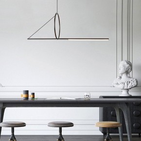 Подвесной светильник Imperiumloft Suspension Cercle Et Trait – Graphite Satine 40.1282-0 в Верхней Пышме - verhnyaya-pyshma.mebel24.online | фото 8