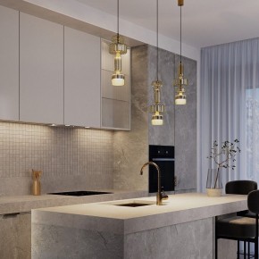 Подвесной светильник Maytoni Level MOD253PL-L18BS3K3 в Верхней Пышме - verhnyaya-pyshma.mebel24.online | фото 3