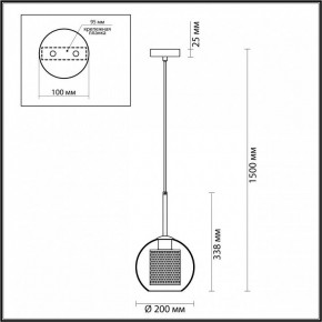 Подвесной светильник Odeon Light Clocky 4939/1 в Верхней Пышме - verhnyaya-pyshma.mebel24.online | фото 4