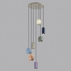 Подвесной светильник Odeon Light Ovali 5053/7 в Верхней Пышме - verhnyaya-pyshma.mebel24.online | фото 3