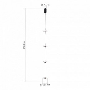 Подвесной светильник ST-Luce Zenith SL6231.403.04 в Верхней Пышме - verhnyaya-pyshma.mebel24.online | фото 3