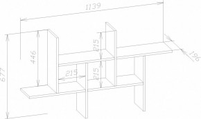 Полка навесная ПК-6 в Верхней Пышме - verhnyaya-pyshma.mebel24.online | фото 4