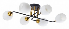 Потолочная люстра Arte Lamp Andrea A8141PL-6BK в Верхней Пышме - verhnyaya-pyshma.mebel24.online | фото