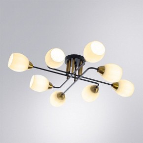 Потолочная люстра Arte Lamp Andrea A8141PL-8BK в Верхней Пышме - verhnyaya-pyshma.mebel24.online | фото 2