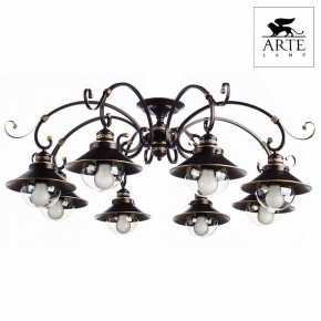 Потолочная люстра Arte Lamp Grazioso A4577PL-8CK в Верхней Пышме - verhnyaya-pyshma.mebel24.online | фото 2