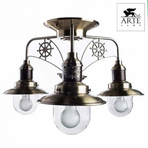 Потолочная люстра Arte Lamp Sailor A4524PL-3AB в Верхней Пышме - verhnyaya-pyshma.mebel24.online | фото 2