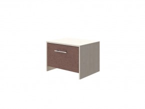 PROxSON Тумба Varna (ЛДСП Дуб Шамони+ткань Дуб Шамони светлый/Tesla Брауни) 51x40 в Верхней Пышме - verhnyaya-pyshma.mebel24.online | фото