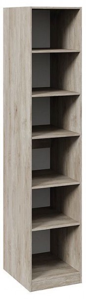 Шкаф для белья Эмбер СМ-348.07.002 L в Верхней Пышме - verhnyaya-pyshma.mebel24.online | фото 2