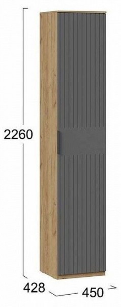 Шкаф для белья Хилтон Исп. 2 в Верхней Пышме - verhnyaya-pyshma.mebel24.online | фото 5