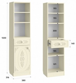 Шкаф комбинированный Ассоль Плюс АС-65 в Верхней Пышме - verhnyaya-pyshma.mebel24.online | фото 6