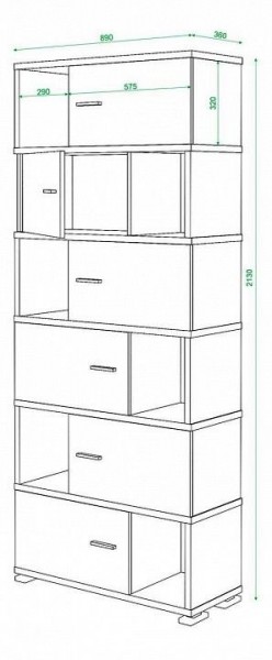 Шкаф комбинированный Домино СБ-30/6 в Верхней Пышме - verhnyaya-pyshma.mebel24.online | фото 3