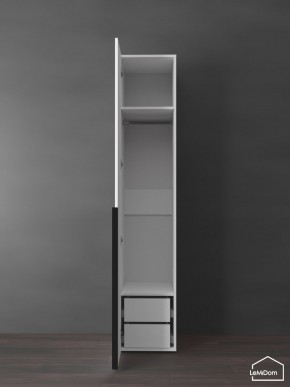 Шкаф Linnea MHR-1-3 2050х400х510 (Белый-М 11.1.2) в Верхней Пышме - verhnyaya-pyshma.mebel24.online | фото 6