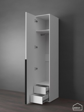 Шкаф Linnea MHR-1-3 2050х400х510 (Белый-М 11.1.2) в Верхней Пышме - verhnyaya-pyshma.mebel24.online | фото 7