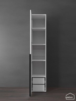 Шкаф Linnea MHR-1-4 2050х400х510 (Белый-М 11.1.1) в Верхней Пышме - verhnyaya-pyshma.mebel24.online | фото 7