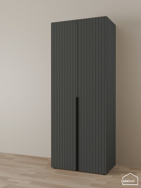 Шкаф Linnea MHR-2 2050х800х510 (Графит-М 11.1.25) в Верхней Пышме - verhnyaya-pyshma.mebel24.online | фото