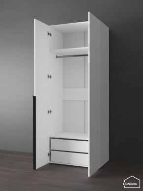 Шкаф Linnea MHR-2-3 2050х800х510 (Белый-М 11.1.2) в Верхней Пышме - verhnyaya-pyshma.mebel24.online | фото 6