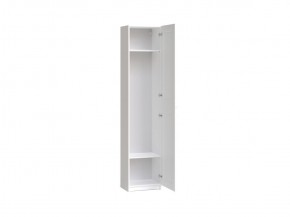Шкаф МАКС однодверный узкий, цвет белый в Верхней Пышме - verhnyaya-pyshma.mebel24.online | фото 2