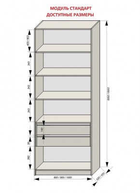 Шкаф распашной серия «ЗЕВС» (PL3/С1/PL2) в Верхней Пышме - verhnyaya-pyshma.mebel24.online | фото 13