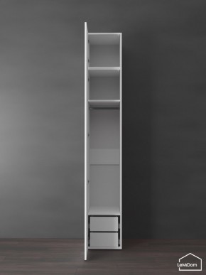 Шкаф с антресолью Linnea MHR-1POA-3 2450х400х510 (Белый-М 11.1.2) в Верхней Пышме - verhnyaya-pyshma.mebel24.online | фото 5