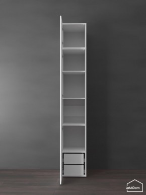 Шкаф с антресолью Linnea MHR-1POA-4 2450х400х510 (Белый-М 11.1.2) в Верхней Пышме - verhnyaya-pyshma.mebel24.online | фото 6