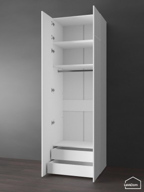 Шкаф с антресолью Linnea MHR-2POA-3 2450х800х510 (Белый-М 11.1.2) в Верхней Пышме - verhnyaya-pyshma.mebel24.online | фото 6