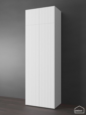 Шкаф с антресолью Linnea MHR-2POA-4 2450х800х510 (Белый-М 11.1.2) в Верхней Пышме - verhnyaya-pyshma.mebel24.online | фото 1