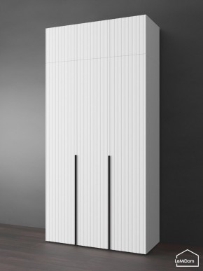 Шкаф с антресолью Linnea MHR-3A-2 2450х1200х510 (Белый-М 11.1.2) в Верхней Пышме - verhnyaya-pyshma.mebel24.online | фото