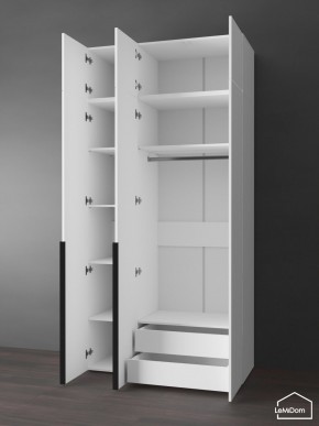 Шкаф с антресолью Linnea MHR-3A-2 2450х1200х510 (Белый-М 11.1.2) в Верхней Пышме - verhnyaya-pyshma.mebel24.online | фото 5