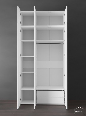 Шкаф с антресолью Linnea MHR-3POA-2 2450х1200х510 (Белый-М 11.1.1) в Верхней Пышме - verhnyaya-pyshma.mebel24.online | фото 6