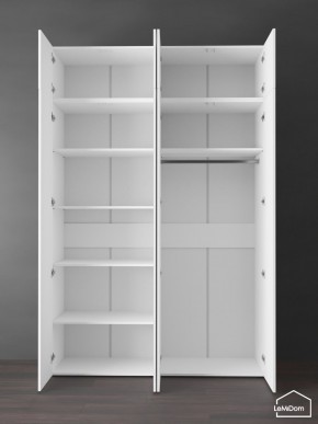 Шкаф с антресолью Linnea MHR-4POA-1 2450х1600х510 (Белый-М 11.1.2) в Верхней Пышме - verhnyaya-pyshma.mebel24.online | фото 4