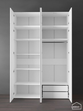 Шкаф с антресолью Linnea MHR-4POA-2 2450х1600х510 (Белый-М 11.1.2) в Верхней Пышме - verhnyaya-pyshma.mebel24.online | фото 5