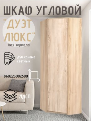 Шкаф угловой Дуэт Люкс без зеркала в Верхней Пышме - verhnyaya-pyshma.mebel24.online | фото 5