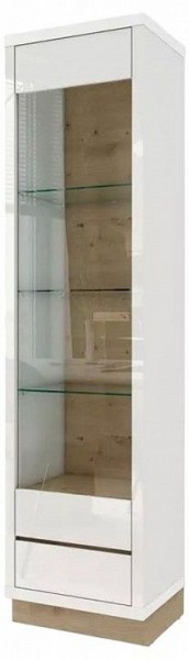 Шкаф-витрина Балтимор 414.03 в Верхней Пышме - verhnyaya-pyshma.mebel24.online | фото