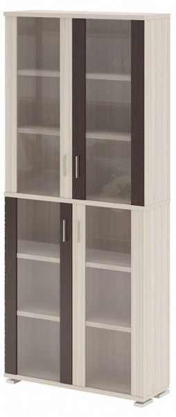Шкаф-витрина Домино ПУ-30-3-ФС в Верхней Пышме - verhnyaya-pyshma.mebel24.online | фото 2