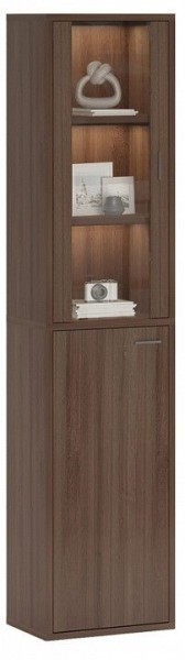 Шкаф-витрина Домино СУ(ш1в2)+1ФГ+1ФС в Верхней Пышме - verhnyaya-pyshma.mebel24.online | фото 2