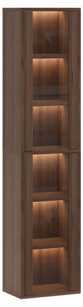 Шкаф-витрина Домино СУ(ш1в2)+2ФС в Верхней Пышме - verhnyaya-pyshma.mebel24.online | фото