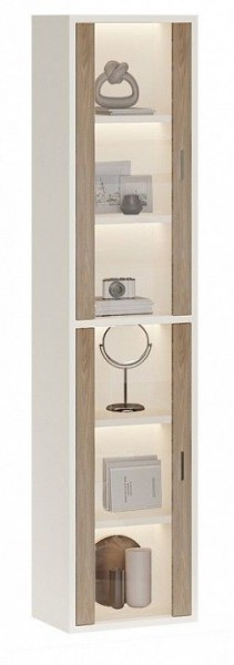Шкаф-витрина Домино СУ(ш1в2)+2ФС в Верхней Пышме - verhnyaya-pyshma.mebel24.online | фото 2
