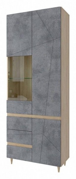 Шкаф-витрина Киото СТЛ.339.02 в Верхней Пышме - verhnyaya-pyshma.mebel24.online | фото 2
